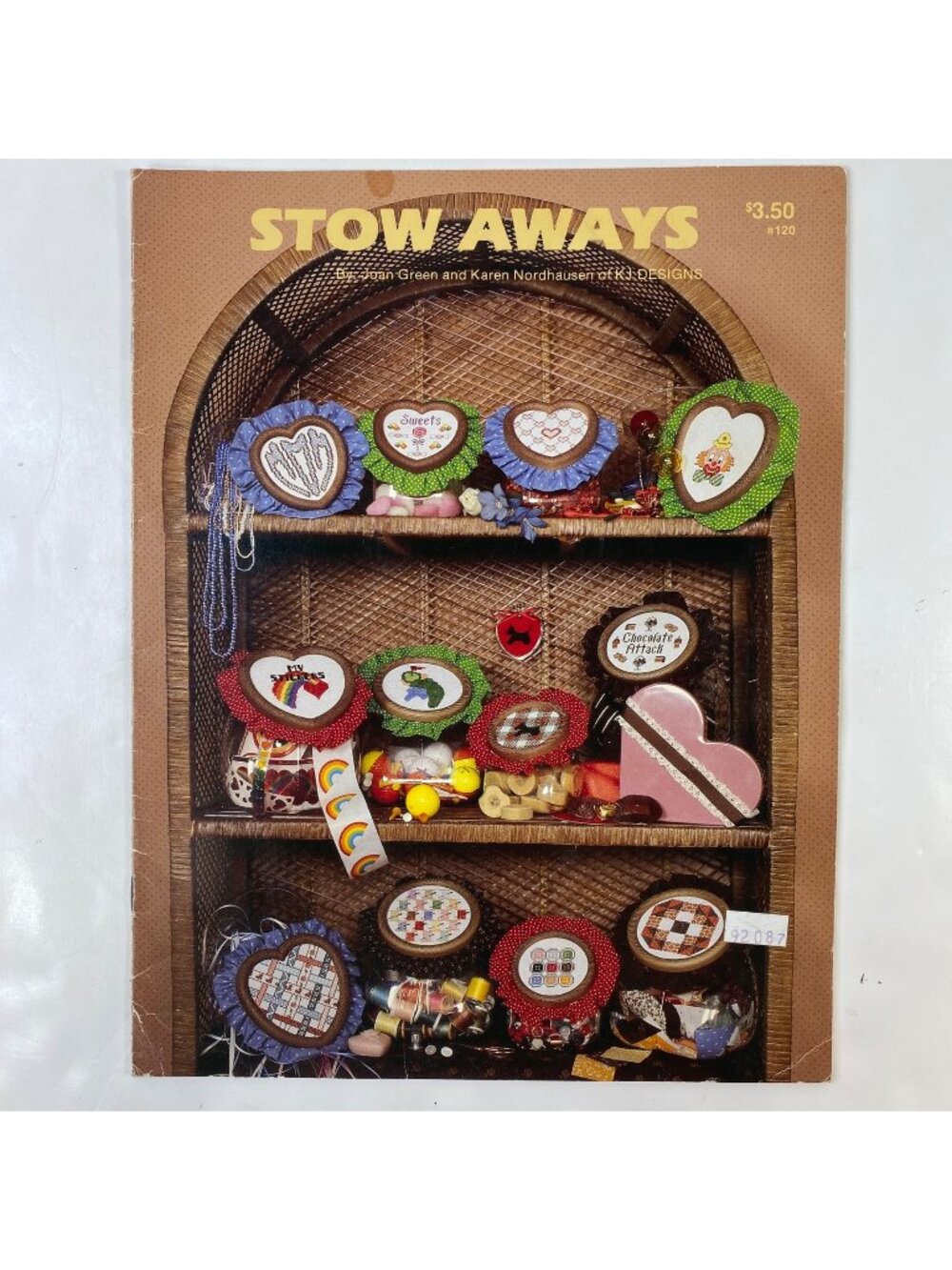Stow Aways Cross Stitch Book Joan Green Karen Nordhauser JKG Designs 1986